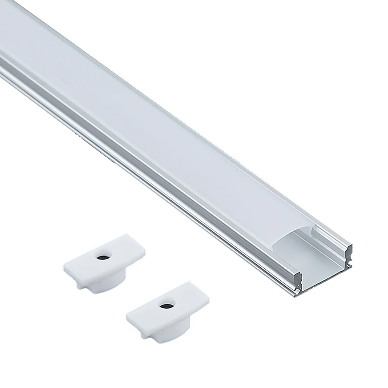 17*7mm (1 szt.) 1m czarny lub srebrny profil o kolorze aluminium do różnych szafek i szaf led strip światła