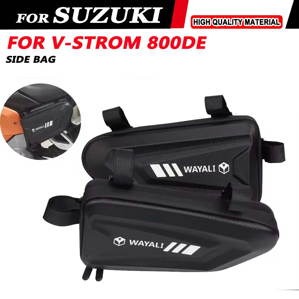 

Side Bag Fairing Tool Storage Triangle Bags For Suzuki V-strom 800DE 800 DE Vstrom DL800DE 2023 2024 Motorcycle Accessories