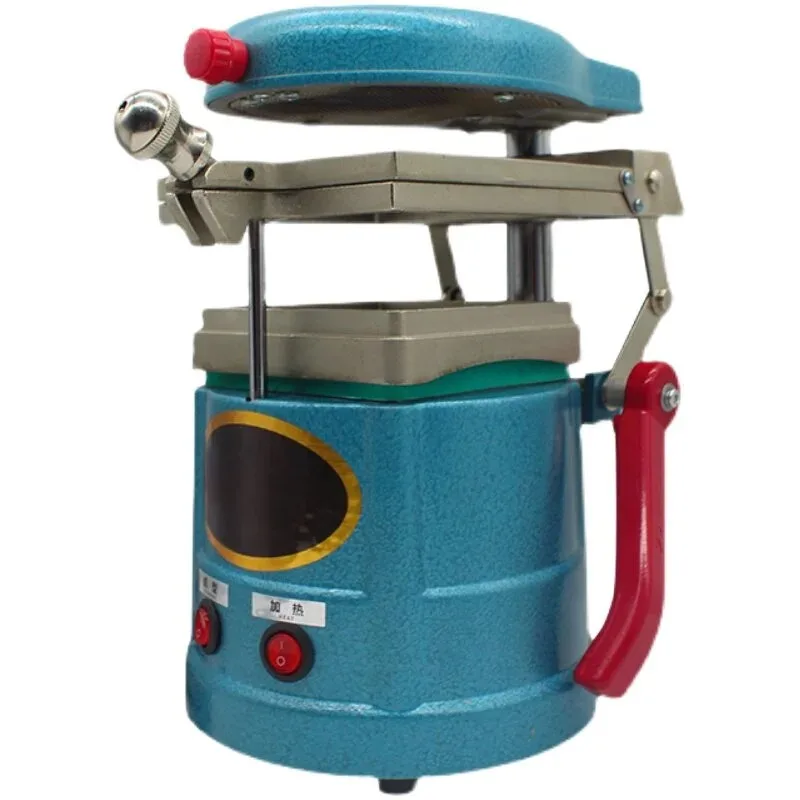 Dental vacuum forming machine for orthodontic Perlon mold machine for retainers and vacuum forming sheets with ball bearings - view 3