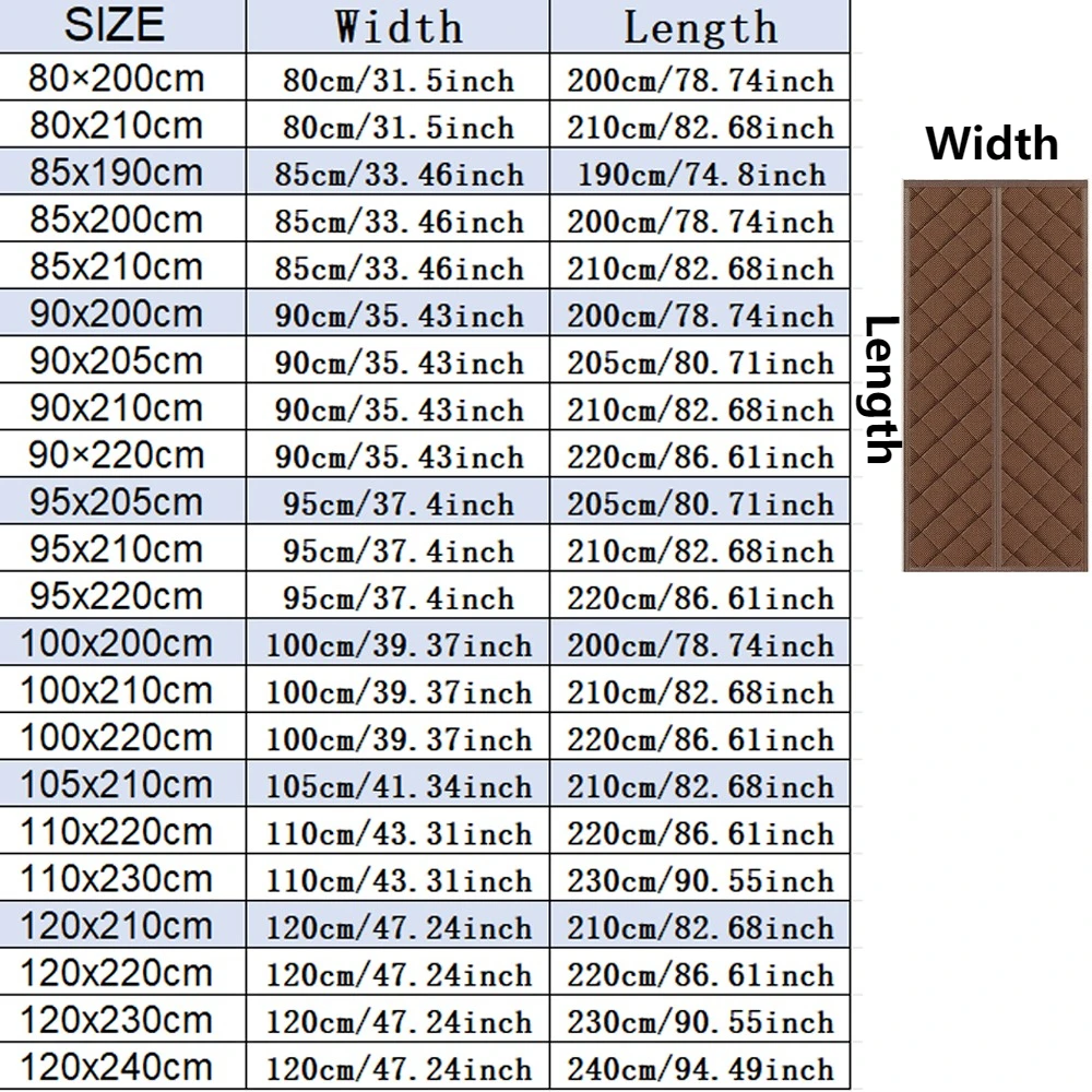 Winter Door Curtains for Doorways Self Absorbing Cotton Home Thickened Thermal Insulation Partition Curtains Cold Curtains 커튼 - Image 6