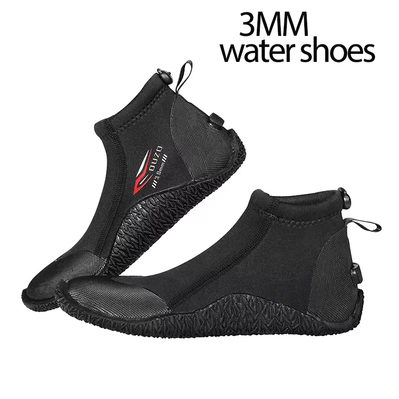 Zapatos de buceo de 3mm, zapatos acuáticos para exteriores, botas de buceo, zapatos de surf para playa, zapatos antideslizantes para pesca, equipo de snorkel