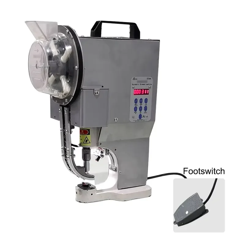 2026Hot Automatic Press Manual Eyelet Punching Machine