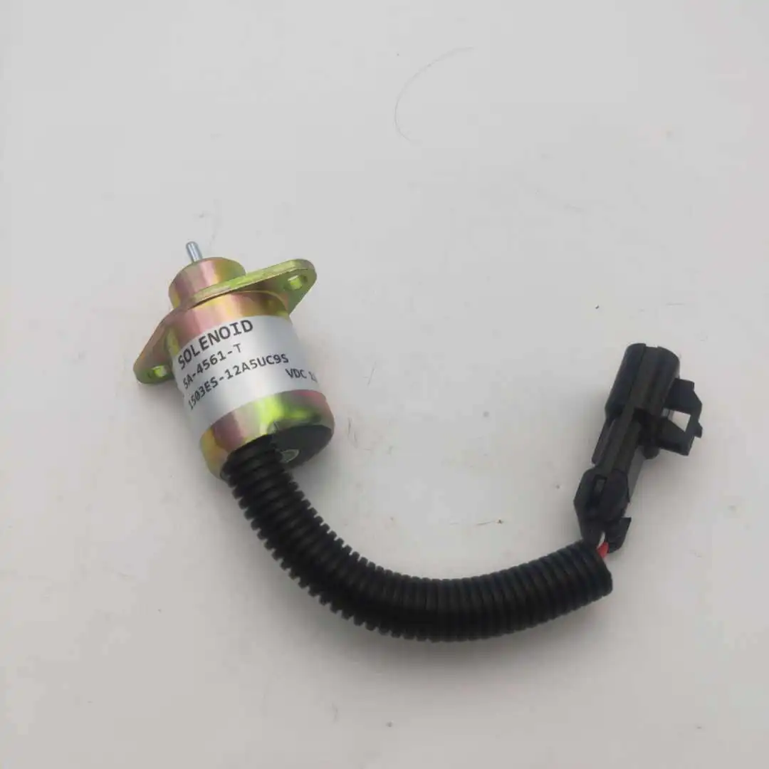 1503ES-12A5UC9S 12V Fuel Shut Off Solenoid Valve SA-4561-T For Kubota Excavator V1505 D1505 Thermo King Yanmar Engine