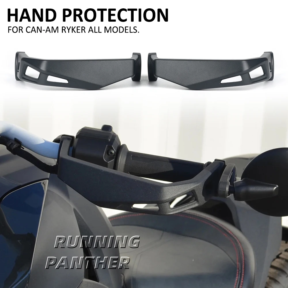 

New For Canam Ryker Accessories Hand Guard Handguard Handlebar Protector Kit For Can-Am Ryker 600 900 Sport Rally All Models