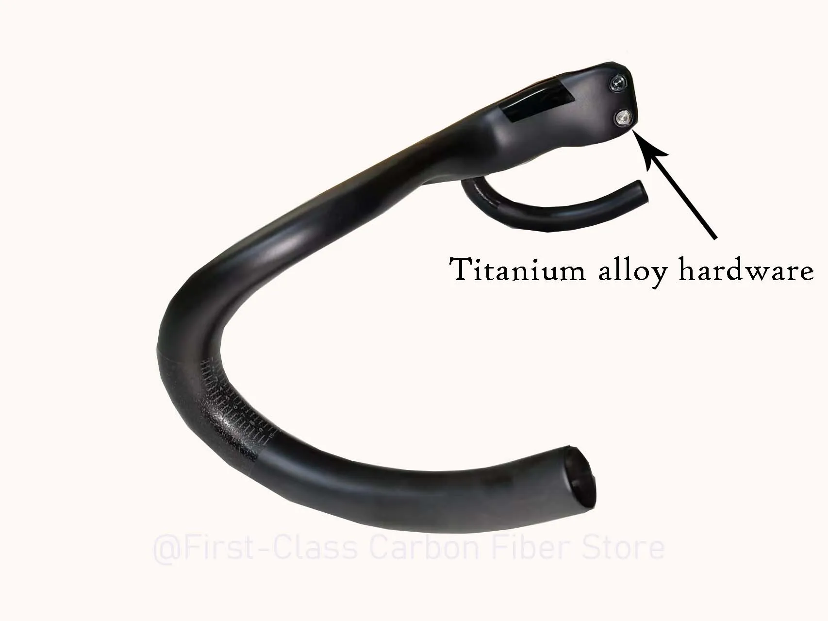 BLACK INC all carbon fiber bicycle parts with fully internal wiring and integrated bending handle