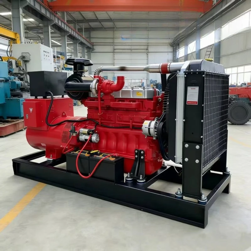 Customized 20kw Auto Start Remote Control Portable Open Frame Water Cooled Diesel Generator Set Stable Output For Construction U