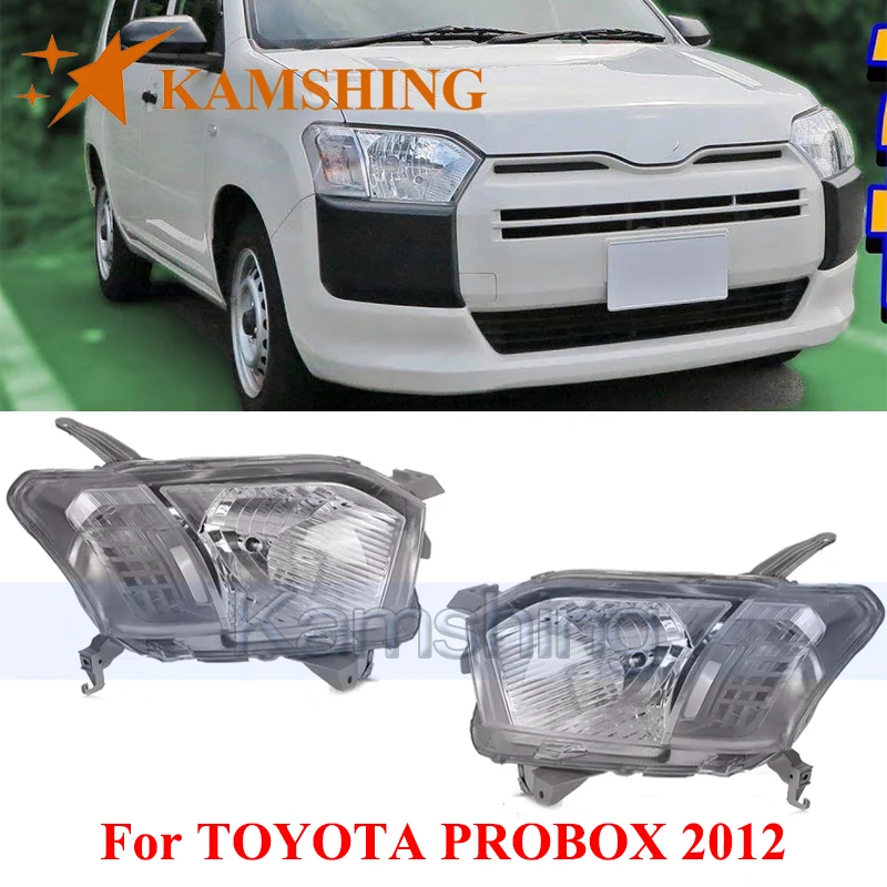 

CAPQX 1 пара фар переднего бампера для TOYOTA PROBOX 2012 передняя фара фара