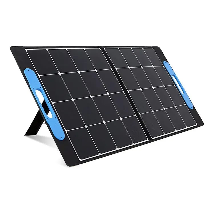 Ericsity  Portable 100w Folding Solar Charging Photovoltaic Panel Foldable Solar Panel Kit