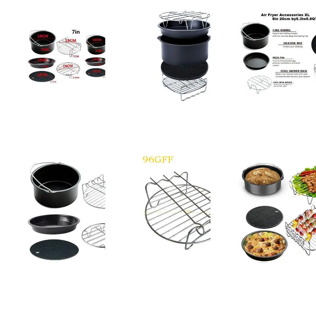 

96GF 6-8-дюймовые аксессуары для воздушного фритюрного фритю