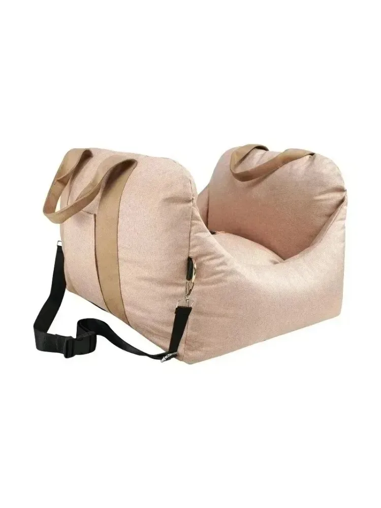 

Four Seasons Universal Car Pet Nest Travel Portable Kennel Mat Removable And Washable Linen Portable Cat Nest