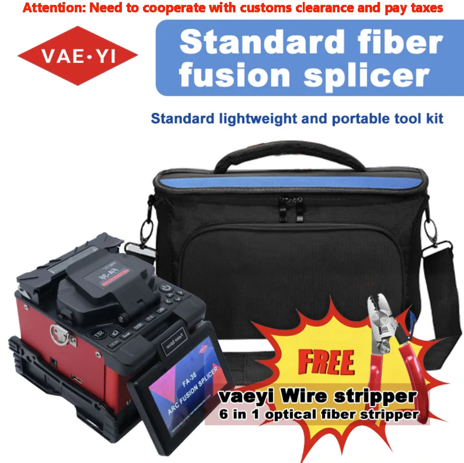 VAEYI fiber Optic Fusion Splicer Fully Automatic FTTH Fiber Optic Splicing Machine Optical Fiber Fusion Splicer