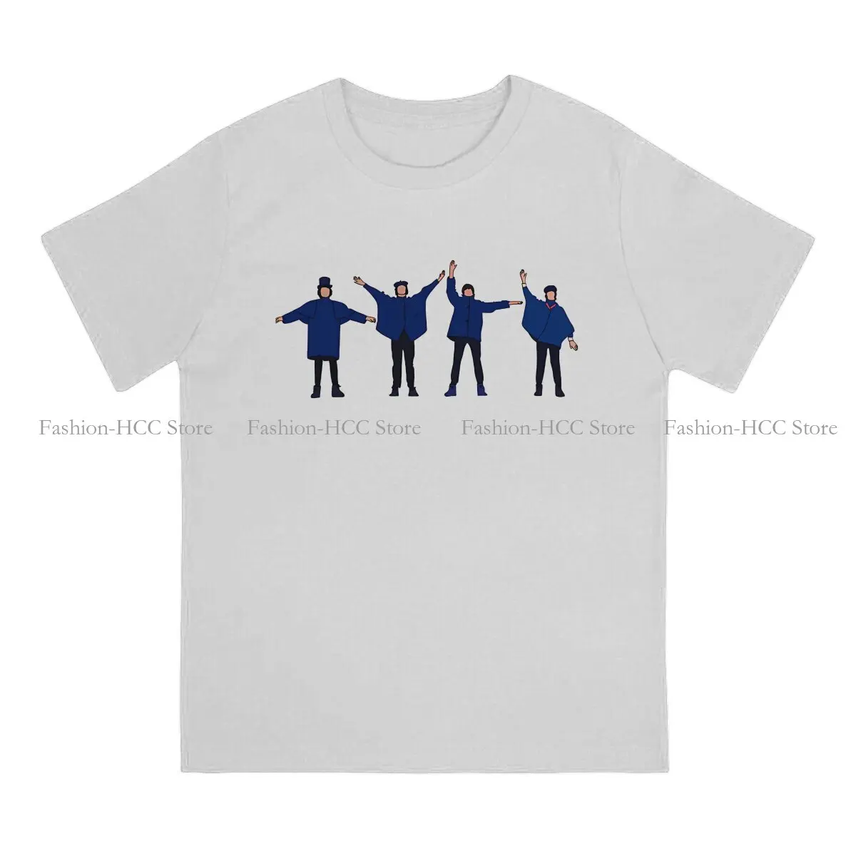 Team O Neck TShirt The Beatle Band Classic Polyester T Shirt Men Tops Individuality