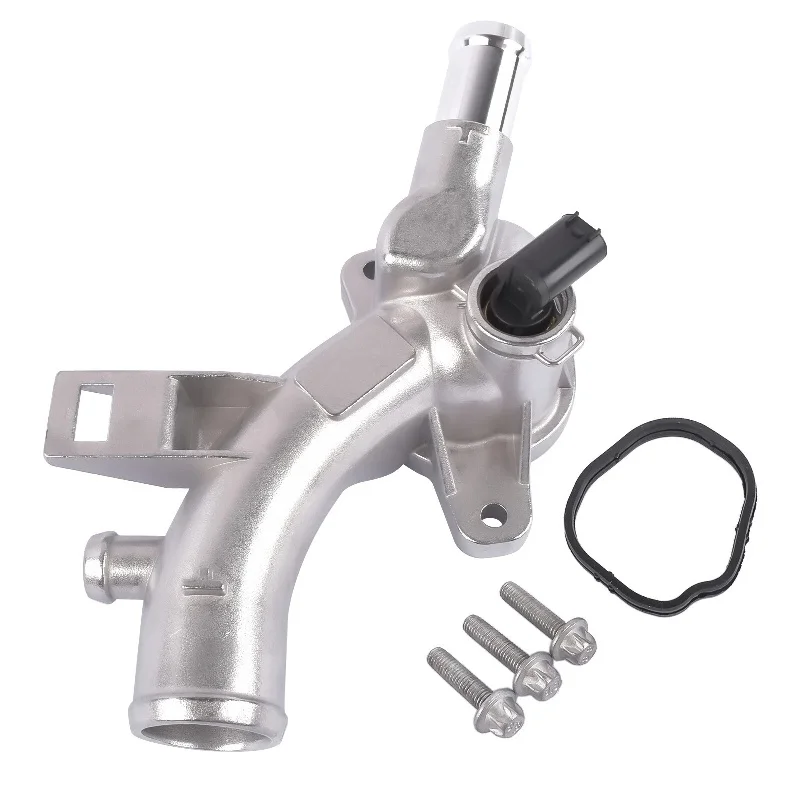 Coolant Flange Water Outlet Housing Engine Parts For Vauxhall Corsa D E Astra J Adam 1.2 1.4 Cooling System Thermostats & Parts