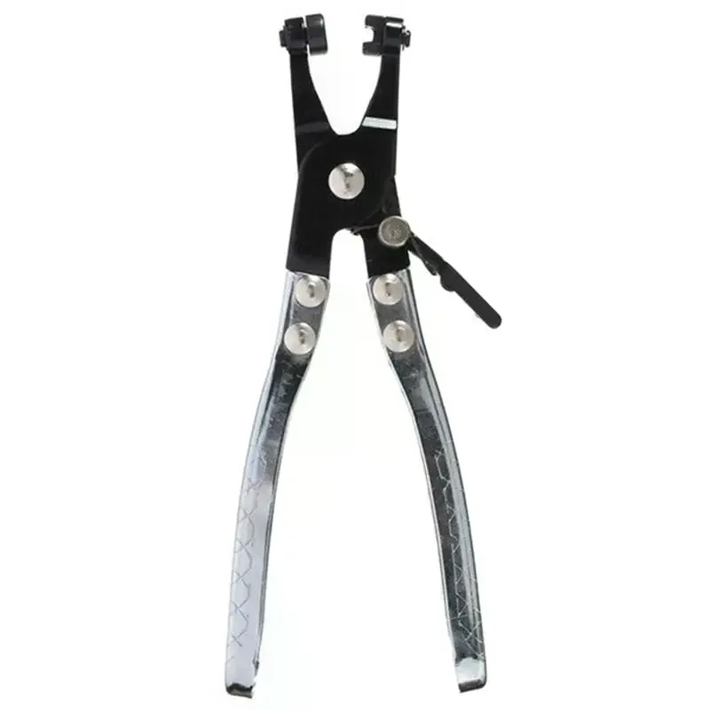 Alicates de agua para coche, abrazadera, tubo, Clip de manguera, herramienta de bloqueo de mandíbula de accionamiento giratorio, extracción y instalación de abrazaderas de manguera de banda plana