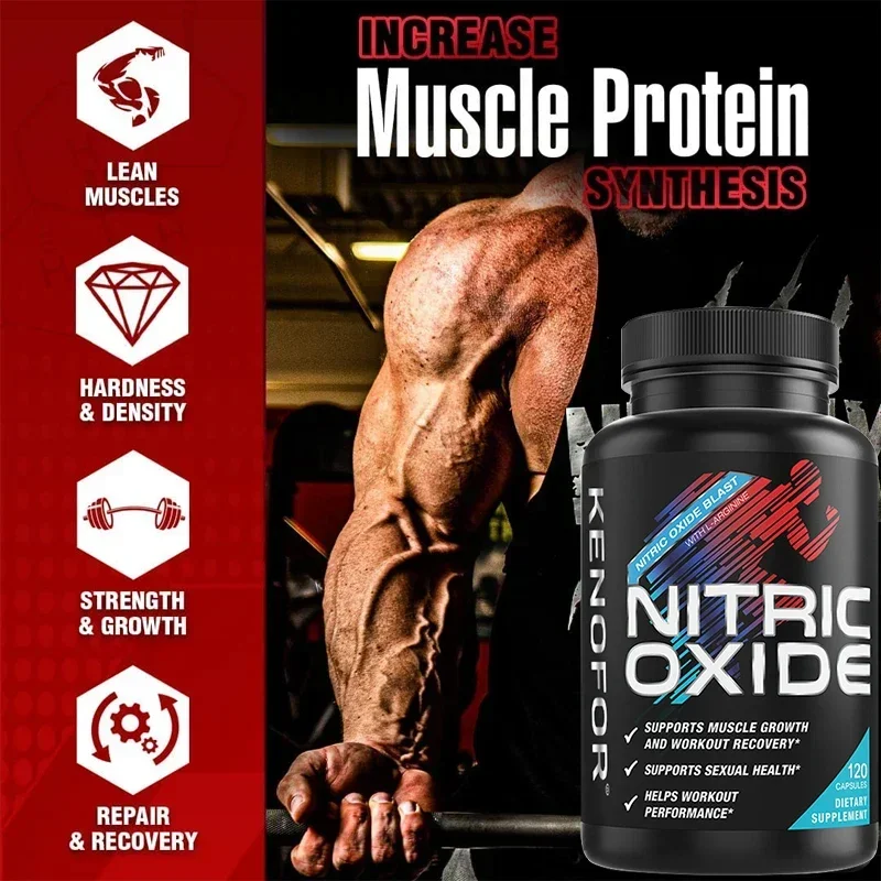 Kenofor Nitric Oxide Booster Pre-Workout Boosts Muscle, Pump, Energy and Endurance