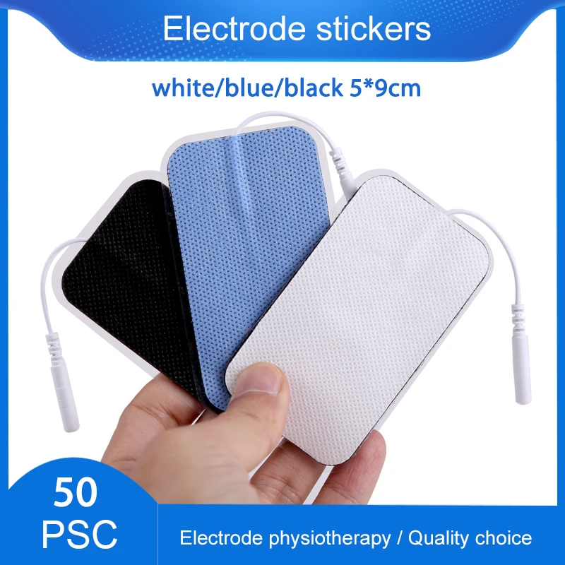 Reusable Tens Electrode Pads Ems Nerve Muscle Stimulator Self Adhesive for Pulse Digital Electrode Patch Physiotherapy Machine