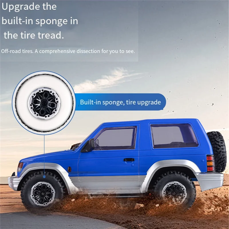 

ABWE-LDRC LD1297B 4WD 1/14 Wireless Control RC Car Mini Off-Road Vehicles RC Crawler Car Trucks Gift