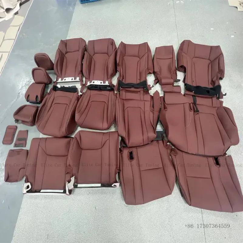 for TOYOTA Prado Car Seat Cover Easy to Install Waterproof Luxury Car Cushion All Season