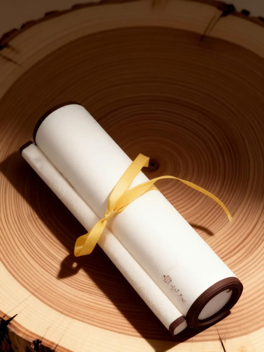 Chinese Calligraphy Hanging Scroll Rice Paper Blank Scroll for Calligraphy Small Block Letters Running Script Practice and Art