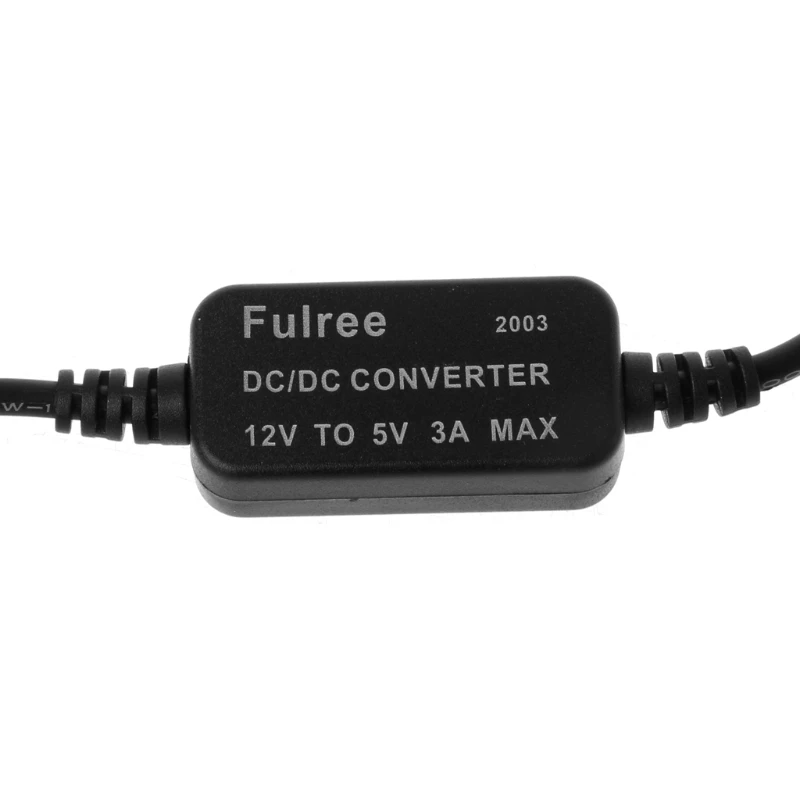 Car Charger Dual USB Female Plug 12V to 5V 3A Power Supply Converter For PDA DVR Camcorder