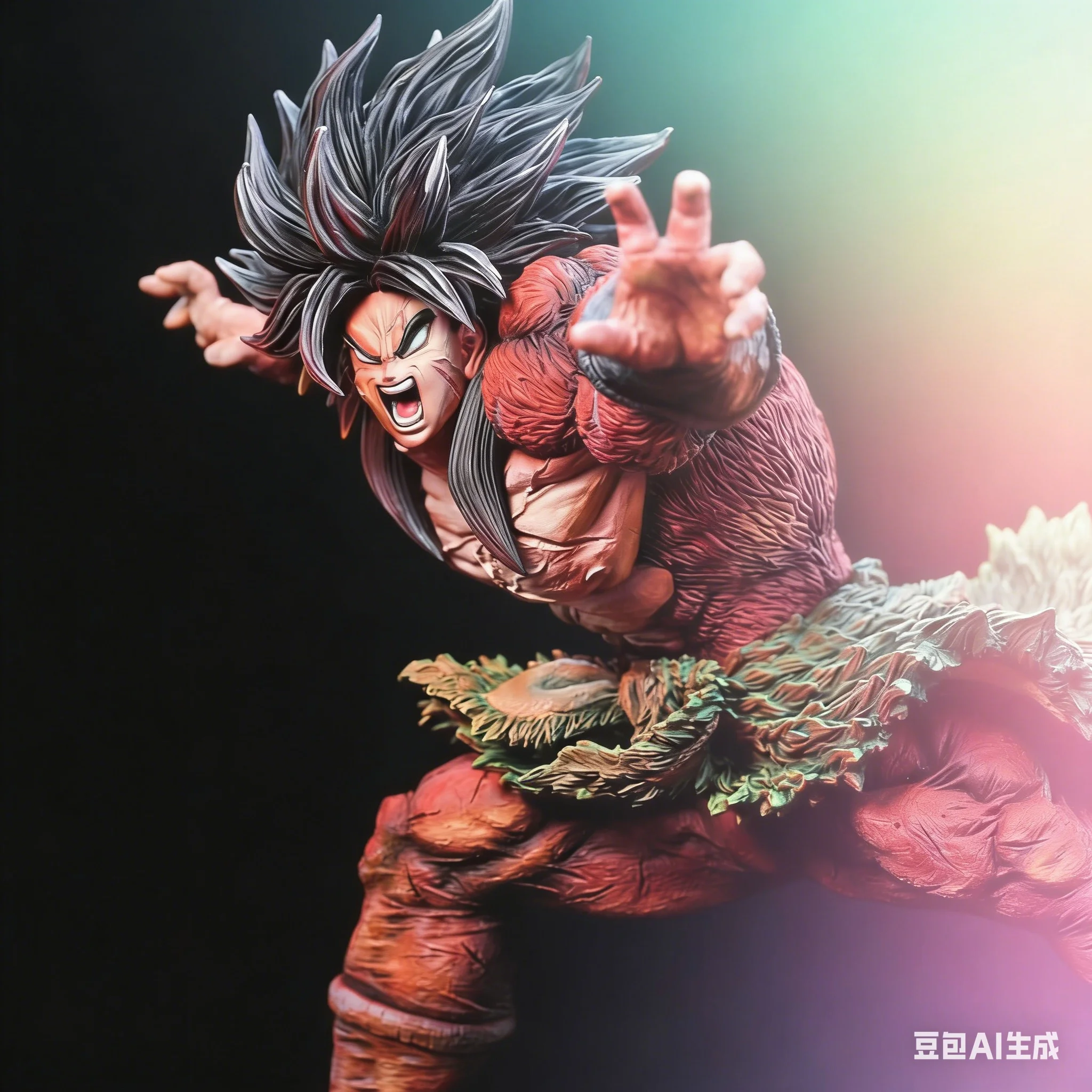 

Супер Сайян 4 ﻿ Dragon Ball Berserker Broly Full Power Gk Статуя Неокрашенная легендарная фигурка Ssj4 Настольная боевая витрина Коллекционный