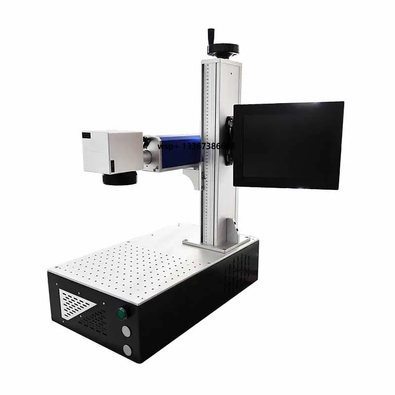 Fiber engraving machine for metal 3D engraving, personalized marking machine, desktop relief engraving machine