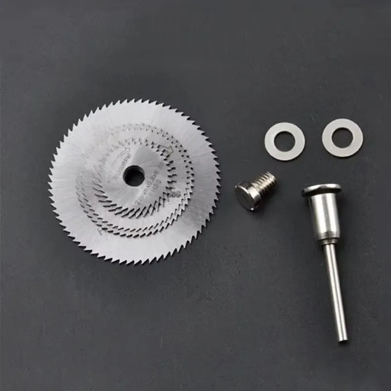 7pc Metal Circular Saw Disc High-quality Core Shaft Tapered Thread Core Shaft Handle Cutting Wheel Cone Rotating Tool Cone Shaft