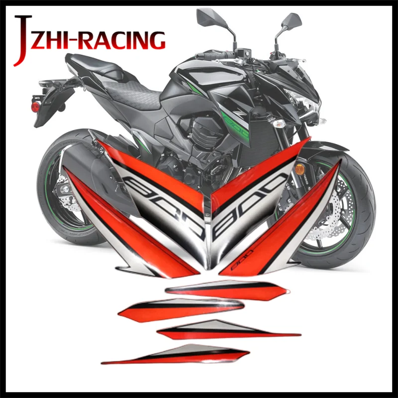 FOR KAWASAKI Z800 2013 2014 2015 2016 Motorcycle Accessories Parts Fairing Case Body Fuel Tank Decal Sticker Set