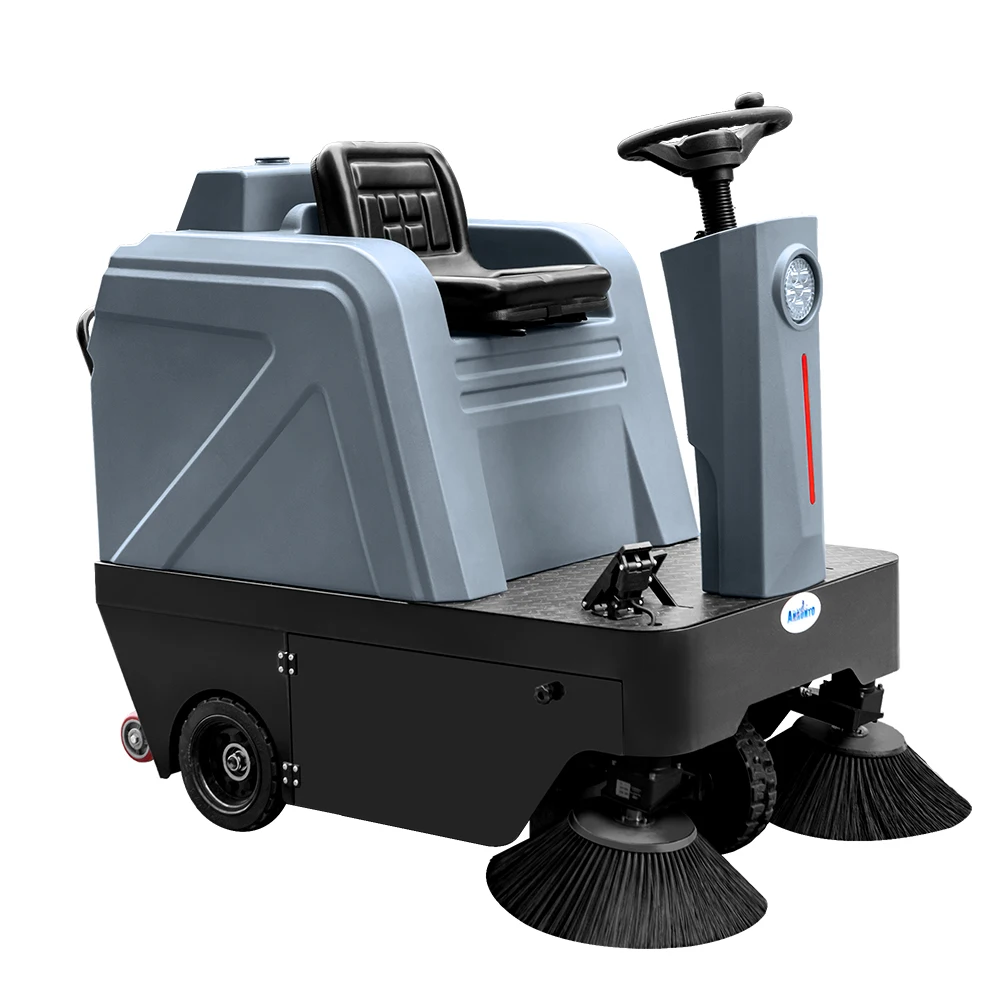

Automatic Ride on Electric Floor Sweeper Machine Professional Industrial Floor Scrubber for Warehouse Factory Mall School
