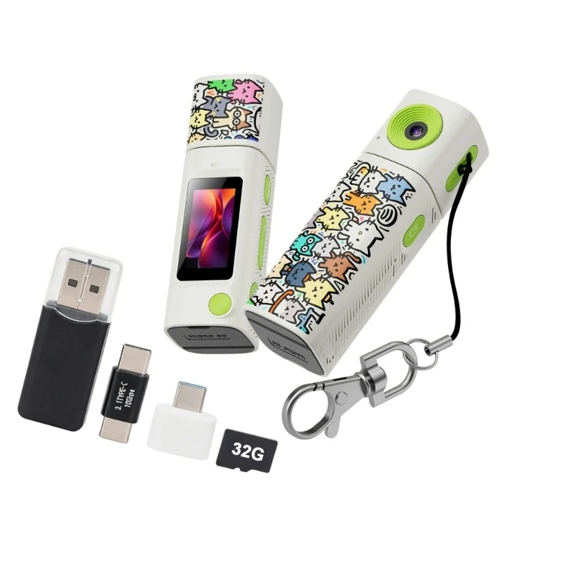Fun 2K Mini Camera Offering 21 Creative Filters And Expandable Memory For New Photographers 15UB
