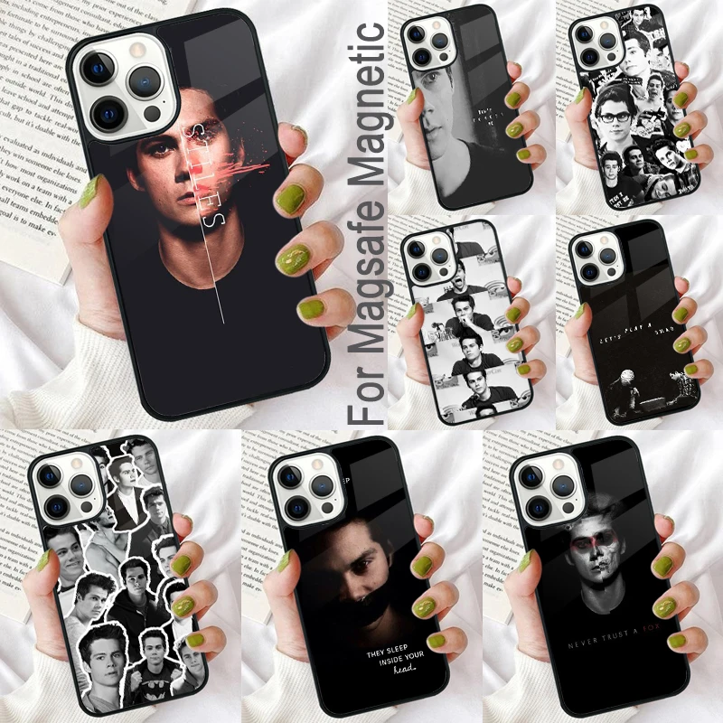 Dylan O'Brien Teen Wolf cool Magnetic Soft Phone Case for iPhone 16 Promax 15 Pro 13 14 Plus 11 12 Mini MagSafe Coque