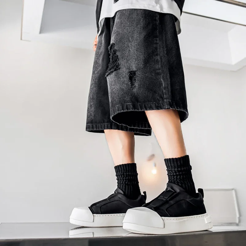 

Mesh Skateboarding Shoes Man Outdoor Non slip Running Shoes For Men Autumn 2025 Male Sports Sneakers Fashion Comfort Breathable