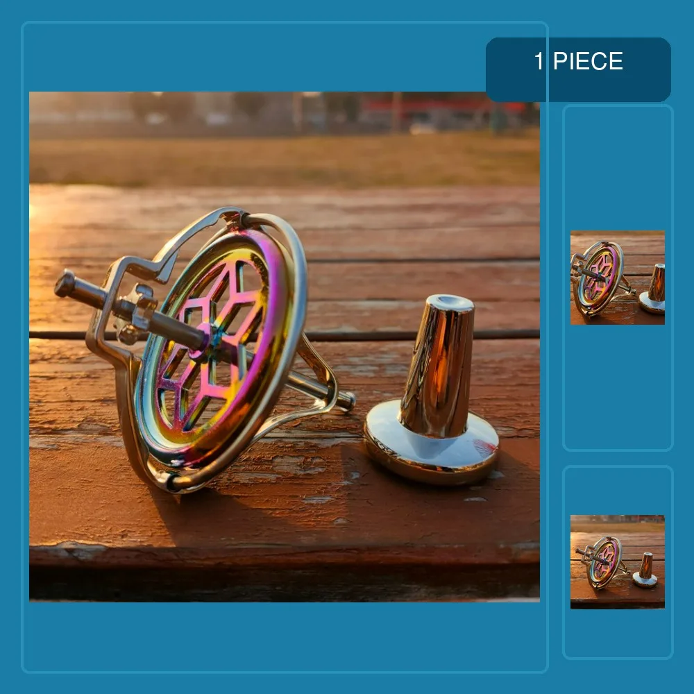 Physical science black technology precision gyroscope angular momentum anti-gravity balance gyroscope metal machinery technology
