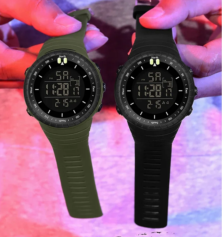 Sanda جديد Herren uhren الرياضة في الهواء الطلق العسكرية Digitaluhr wasserdichte Armbanduhr fazer Herren uhr Relogio Masculino