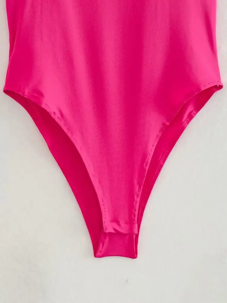 ملابس نسائية صيفية جديدة من UNIZER على الطراز الأوروبي والأمريكي متعددة الألوان بدون أكمام بقصة ضيقة ورقبة معلقة #6