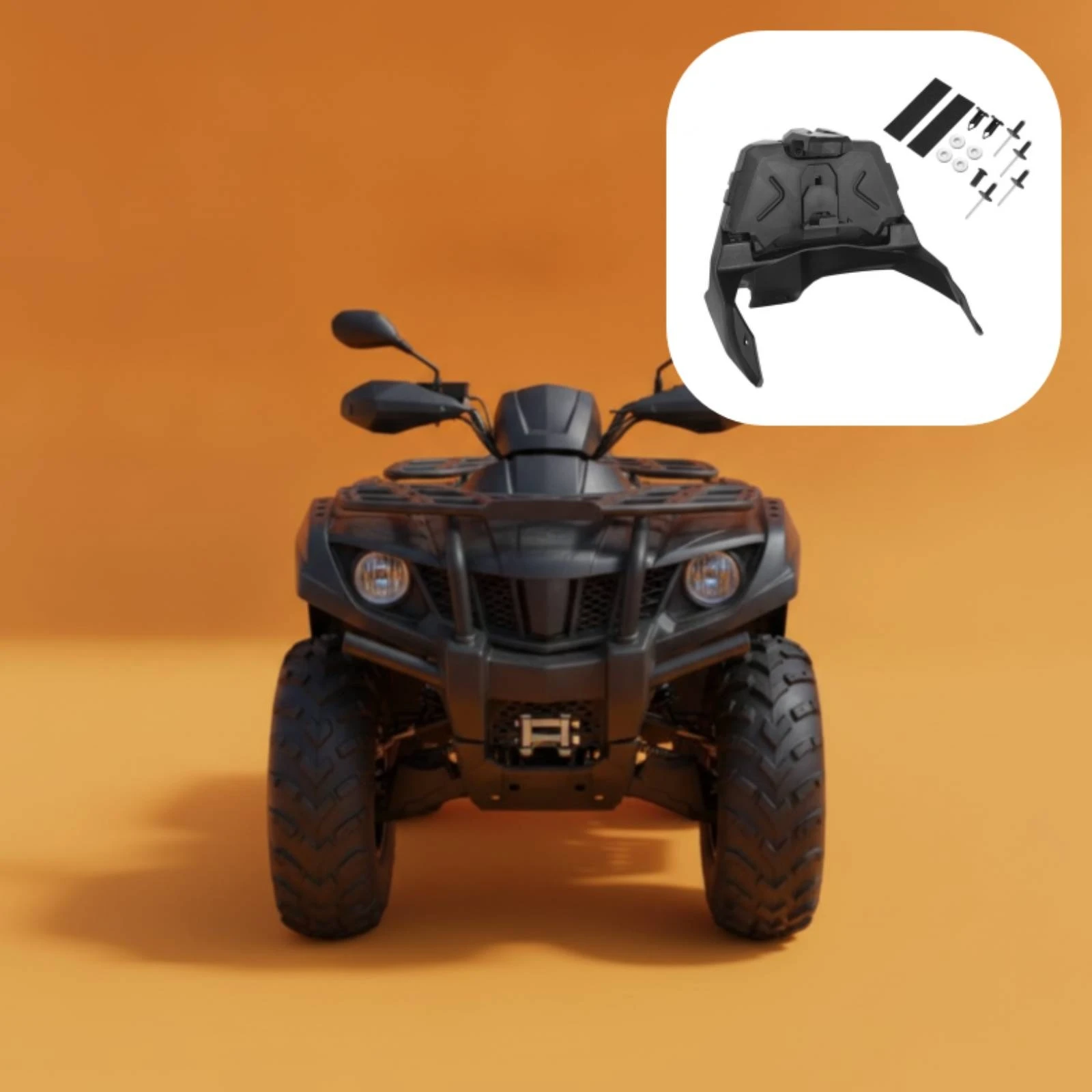 ATV Device Holder with Storage Weatherproof Device Holder with Storage Box Tablet Phone Mount Hard-Shell Mounts Heavy-Duty