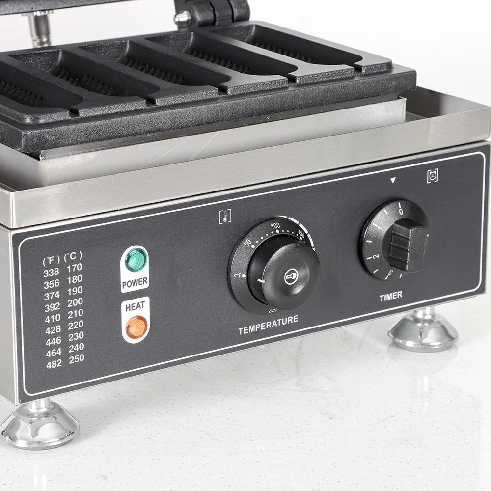 Hot Sales Non-Sticking Waffle Machine 5 in 1 Hot Dog Waffle Maker Hot Dog Stick Waffle Maker Machine for Food Stand