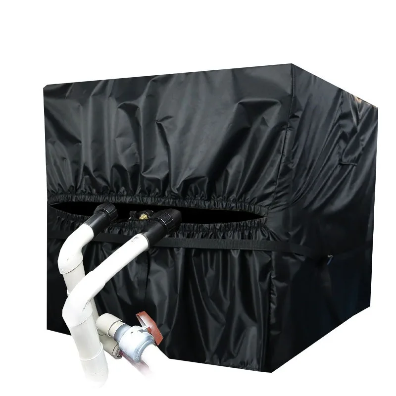 

420D ткань Оксфорд водонепроницаемый и пылезащитный чехол для обогрева бассейна Four Seasons универсальный чехол для теплового насоса для бассейна