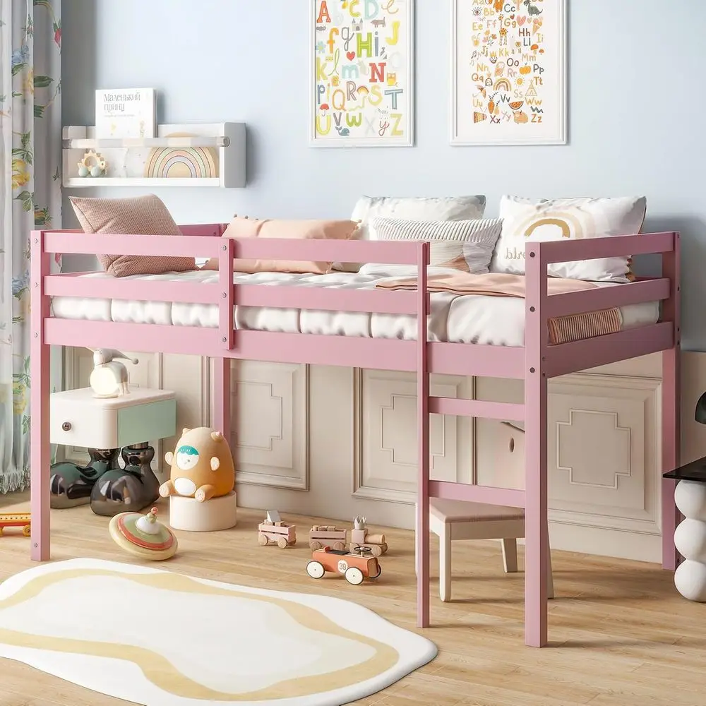 Pink Twin Size Loft…