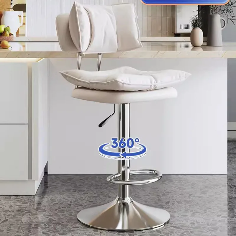 High Legged Stools Bar Chairs Lift Chairs Commercial Cash Register Front Desk Swivel Bar Stools Cadeira De Bar Furniture AA