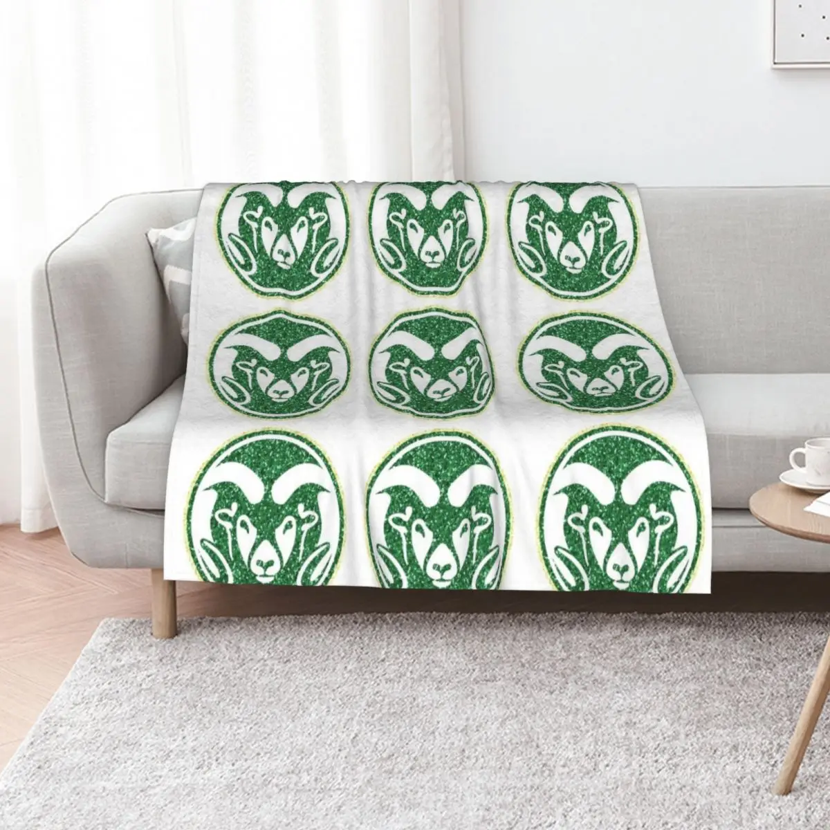 colorado state logo Throw Blanket Luxury Thicken Hair Thins Nap Vintage Retros Blankets