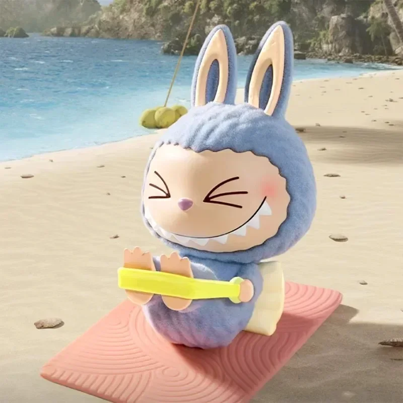 

POP MART LabubuTHE MONSTERS Lazy Yoga Series слепая коробка Guess Bag украшение для рабочего стола милая модель подарок девушка слепая сумка игрушки аниме