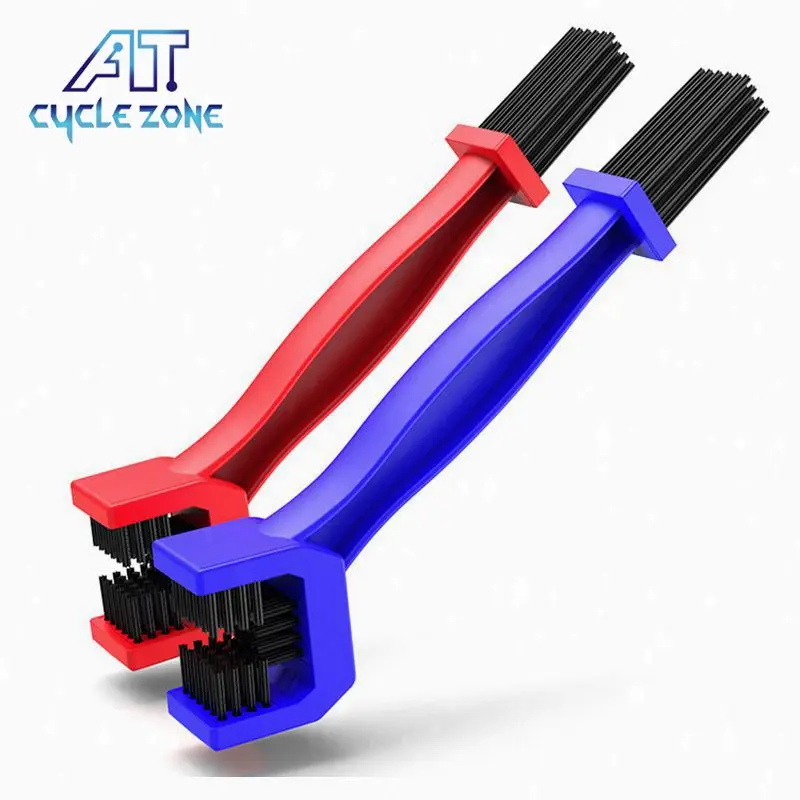 Mountain Bike Chain Cleaning Tool Wash Brush Motorcycle Road Bike Chain Protection Oil Brush Cleaning Tool Bicycle Accessories