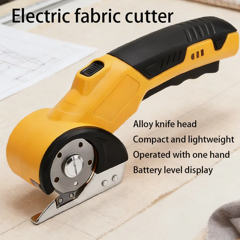 

Электрические ножницы, высокоэффективные, точные, перезаряжаемые, с литиевой батареей, электрические ножницы для кожи для ручной работы
