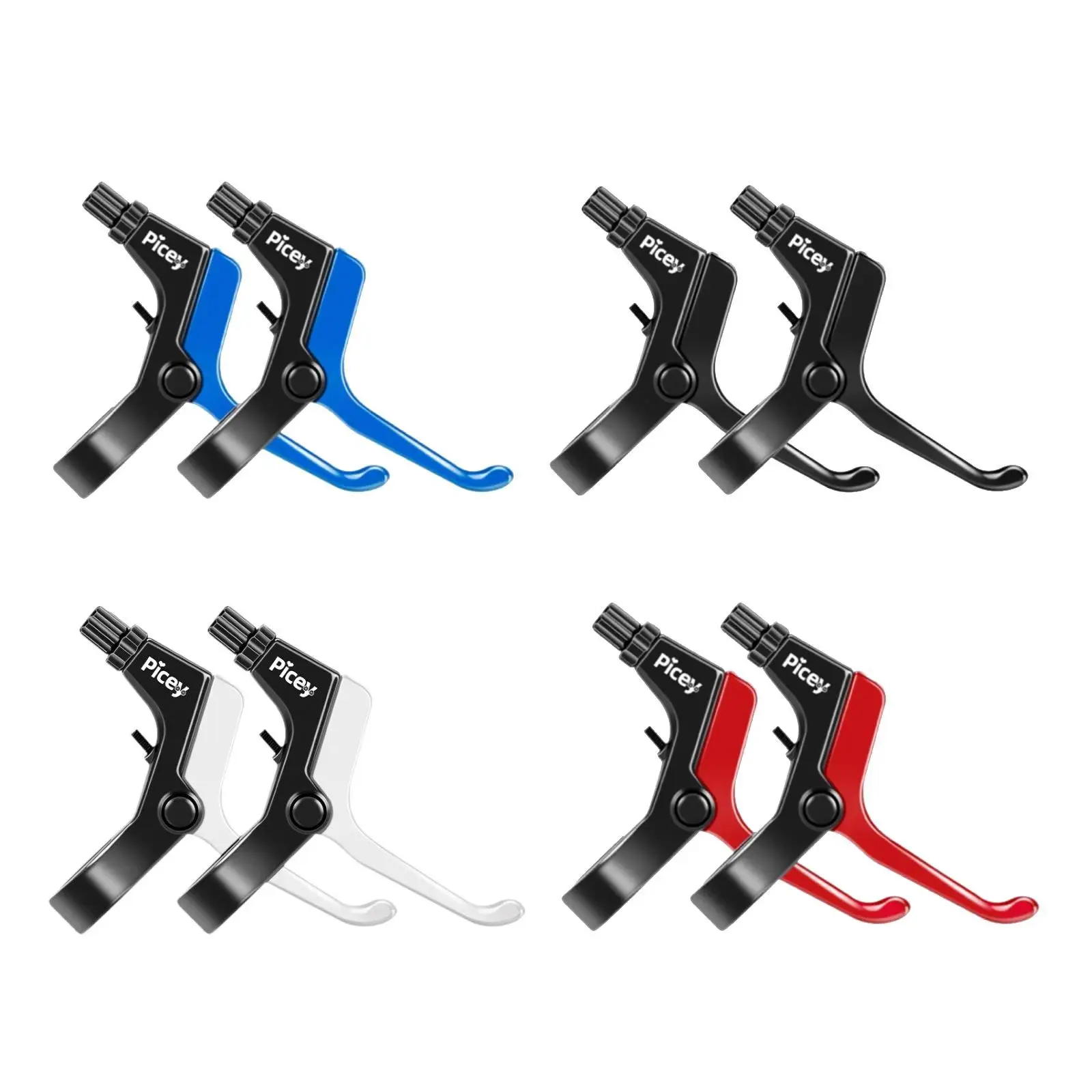 Universal Kids Bicycle Brake Lever Pair Adjustable Hand Brake Handle for Cycling MTB BMX Replacement