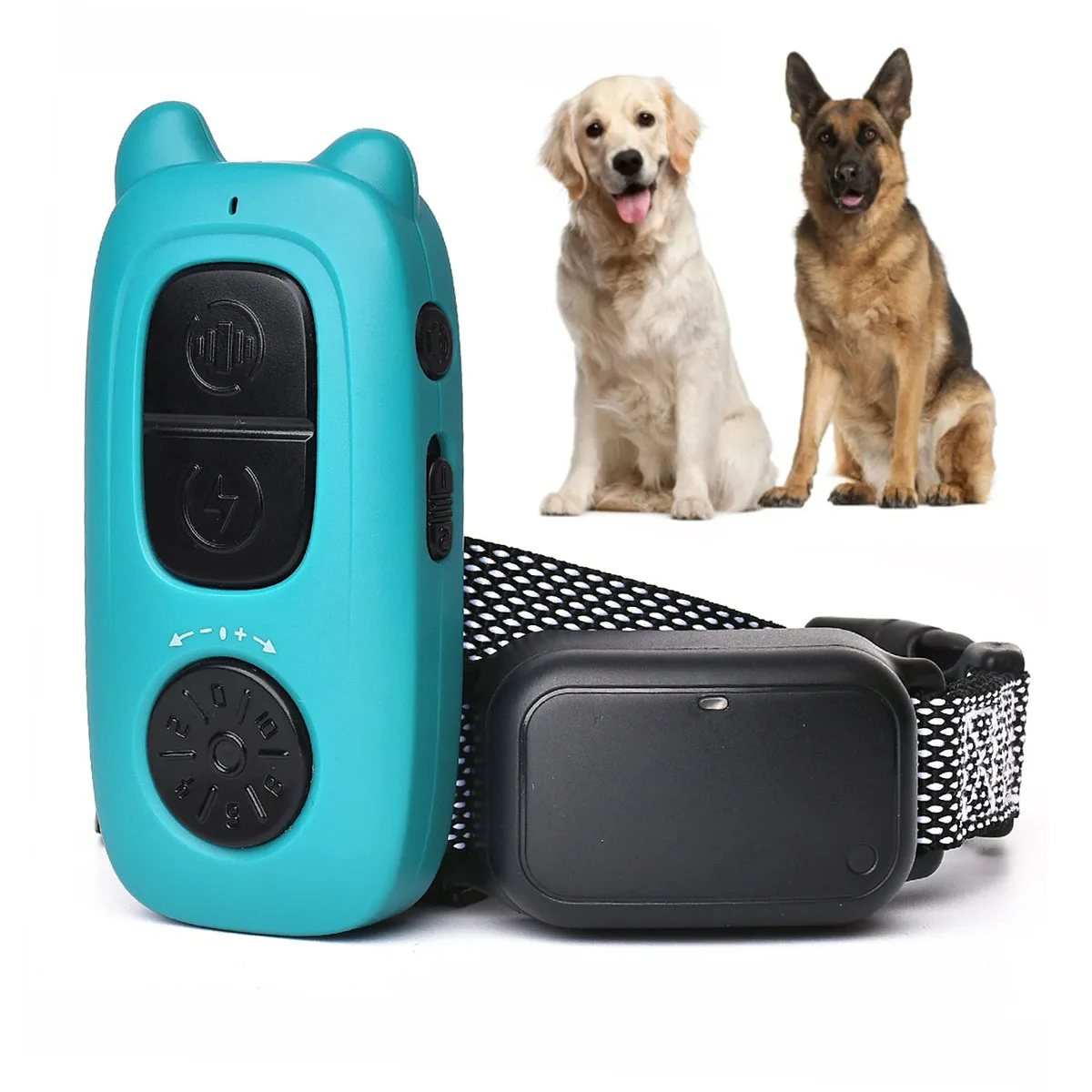 

Dog Collar 1300ft Range Rechargeable E-Collar with Beep, Vibration and Electric-Shock, IPX7 Waterproof Dog Training Collar