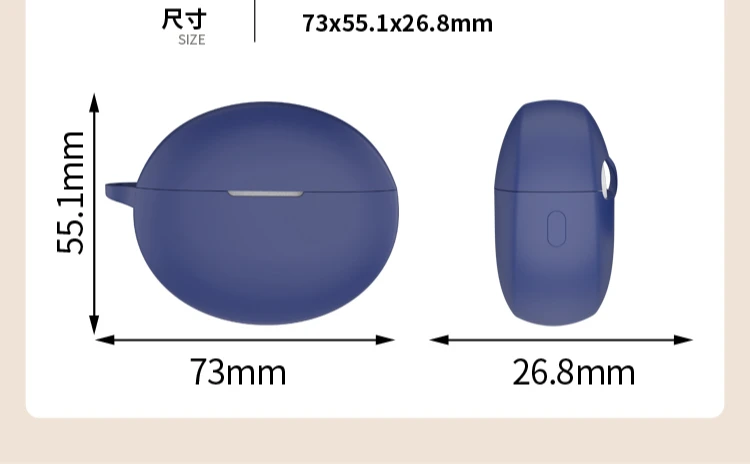 Para OPPO Enco X3 funda de silicona antideslizante protección auriculares Bluetooth funda para OPPO Enco Air3Pro funda fundas coque