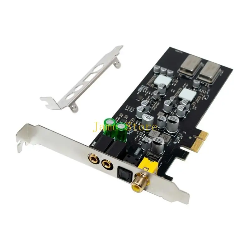

LX0B Opticals Coaxial Digital Interfaces PCIe Sound Card 16Bit 24Bit 96Khz Systems