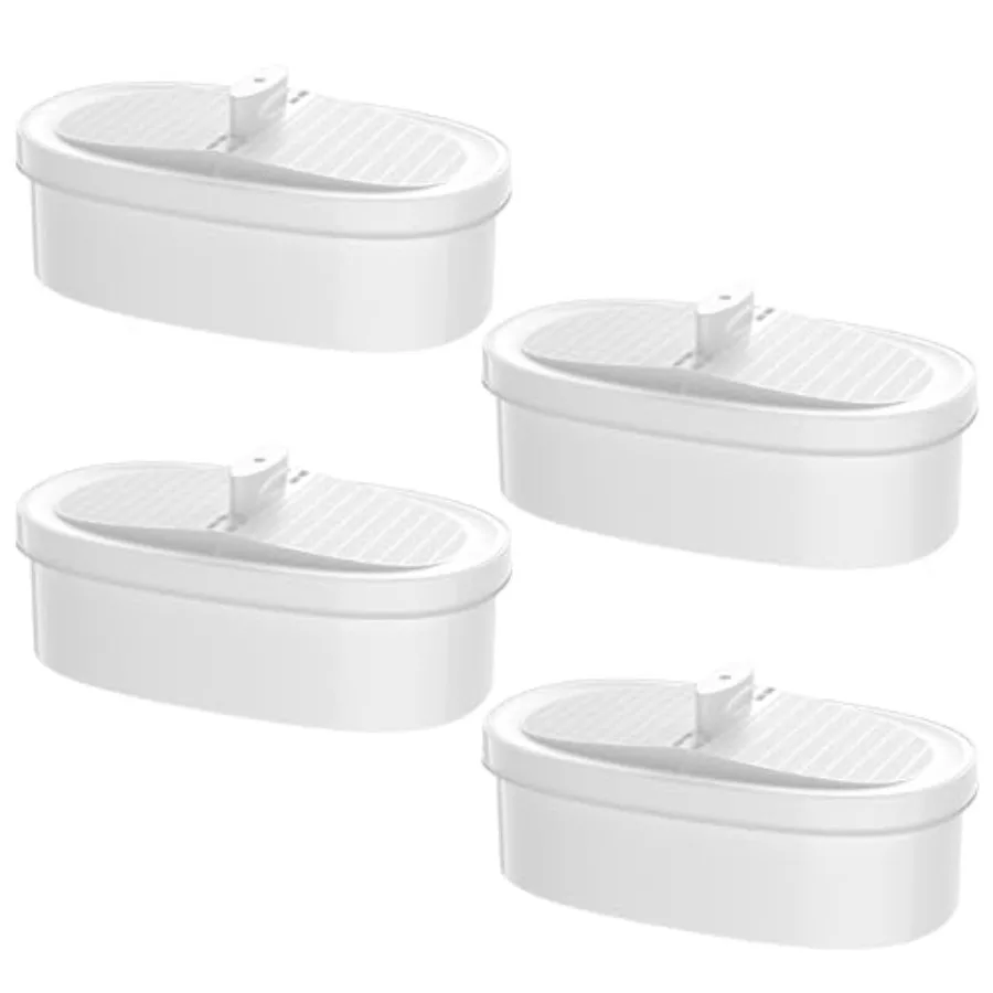 

4 Pack WD-PF-01A Plus Replacement Filter for All Water-Drop Pitcher Filtration System, Compatible with Water-Drop WD-PF-01A Plu