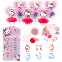 6/12/18/24/30PCS Hello Kitty Party Favors Seal Stamps For Kids Girls Boys Birthday Party  Goodie Bag Fillers Christmas Gift